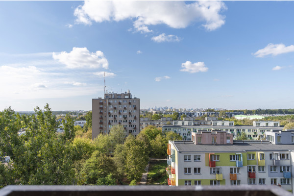 Warszawa, Wawer, Marysin Wawerski, Korkowa, Marysin Wawerski Korkowa ⭐2 pokoje + balkon z widokiem⭐Luks Do Wejścia