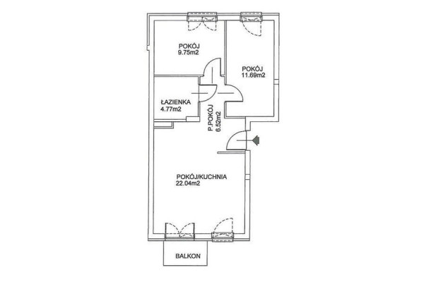 Krak&oacute;w, Złocień, Henryka i Karola Czecz&oacute;w, Złocień - ul. Henryka i Karola Czecz&oacute;w ⭐ 54.77m2 / 3 pokoje + parking