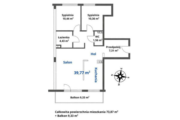 wołomiński, Ząbki, Powstańc&oacute;w, Ząbki ul. Powstańc&oacute;w - 74m2 | 3 pokoje | parking ⭐NOWE BUDOWNICTWO