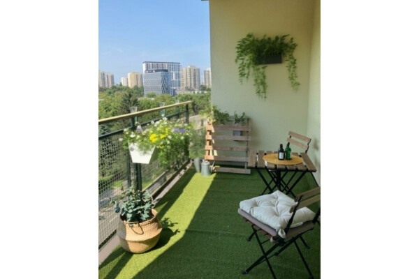 Warszawa, Mokot&oacute;w, Bukowińska, Mokot&oacute;w Puławska Bukowińska 2 pok 45 m Metro Nowe Bud / Balkon //WINDA