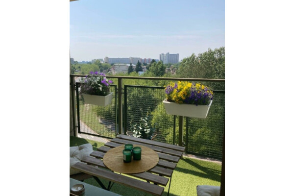 Warszawa, Mokot&oacute;w, Bukowińska, Mokot&oacute;w Puławska Bukowińska 2 pok 45 m Metro Nowe Bud / Balkon //WINDA