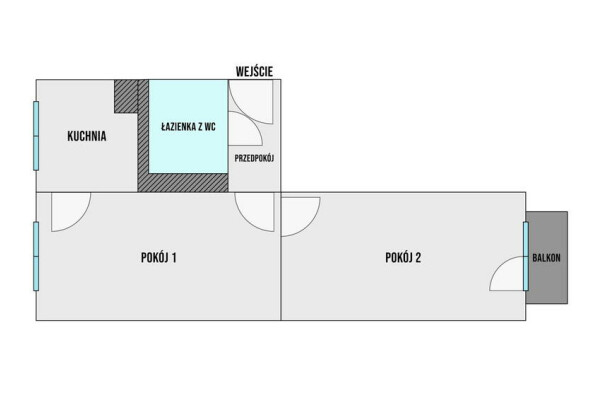 Katowice, Burowiec, Pogodna, Katowice Dąbr&oacute;wka Mała, ul. Pogodna 36 m 2 ⭐2 pokoje + balkon