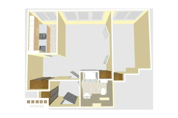 Warszawa, Mokot&oacute;w, Bernardyńska, Mokot&oacute;w ul. Bernardyńska⭐ 38,6m2/ 2 pok.⭐obok Jeziorko Czerniakowskie