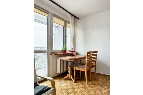 Warszawa, Śr&oacute;dmieście, Powiśle, G&oacute;rnośląska, Śr&oacute;dmieście G&oacute;rnośląska⭐2 pok+balkon Wisła / WIDOK na panoramę miasta