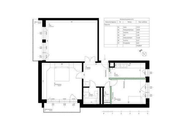 Sosnowiec, Naftowa, Sosnowiec Śr&oacute;dmieście ul.Naftowa ⭐77,29m2 + 2 Balkony //widok na Stawy