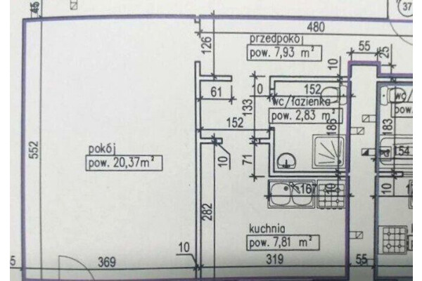 Krak&oacute;w, Krowodrza, Kijowska, Krowodrza ul. Kijowska / Lea⭐ 38.2 m2 + balkon DO WEJŚCIA / Biprostal