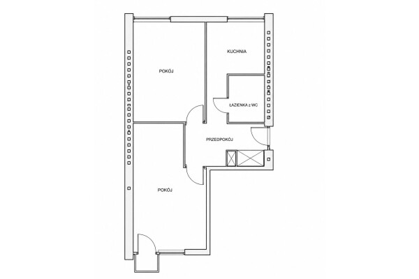 Warszawa, Żoliborz, ks. Teofila Boguckiego, Stary Żoliborz // Boguckiego  // 2 pok 44,5 m&sup2; // balkon // piwnica