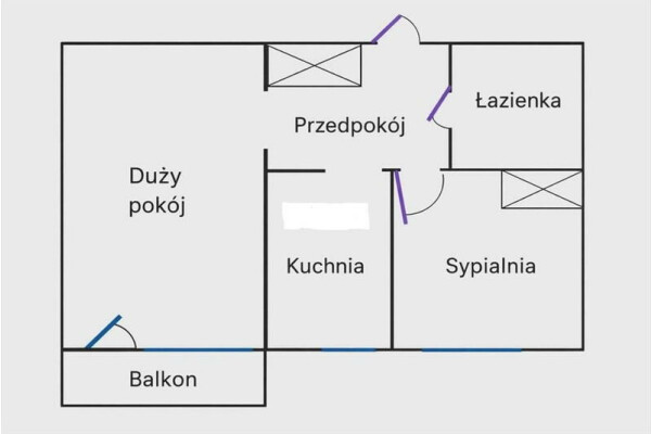 Katowice, Zadole, Katowice Ligota / Zadole ⭐ul. Zadole ⭐2pokoje / 44m2 + balkon I Garaż