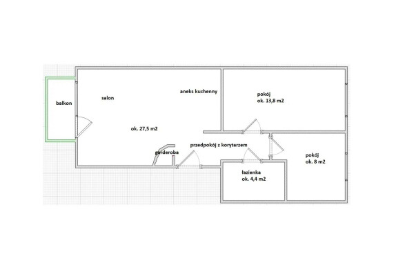 Warszawa, Białołęka, Skarbka z G&oacute;r, Białołęka ul. Skarbka z G&oacute;r ⭐3 pok / 53m2 + Balkon / Parking