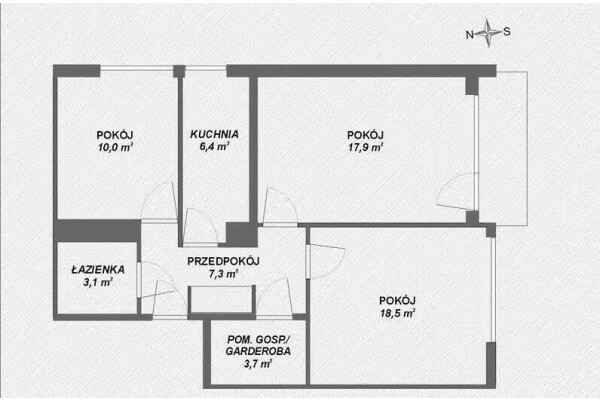 Katowice, Bryn&oacute;w, Brynowska, Katowice Bryn&oacute;w ⭐️Brynowska - 67 m 2⭐️ 3 pok. + balkon