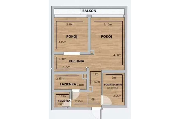 Katowice, Śr&oacute;dmieście, Korfantego, Katowice Centrum Korfantego⭐2 pokoje + balkon + Parking SUPERJEDNOSTKA