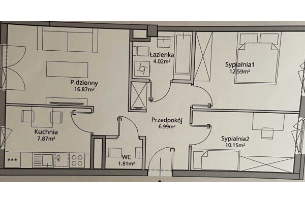 Warszawa, Praga-Południe, Przeworska, Praga Południe ul. Przeworska⭐60  m2/3 pok / Balkon⭐Kom&oacute;rka  WINDA LUX