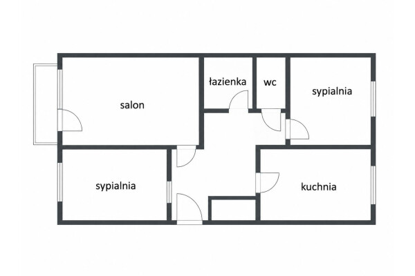 Warszawa, Bielany, Conrada, Bielany ul. Conrada⭐️3 pokoje +kuchnia +balkon // PARK Chomicza 5minut