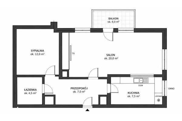 Warszawa, Ursyn&oacute;w, Stanisława Kazury, Ursyn&oacute;w  NATOLIN ul. Stanisława Kazury⭐47,5m2 / 2 pok.+balkon// metro