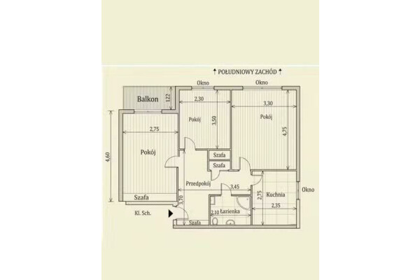 Zabrze, Rokitnica, Budowlana, ⭐Zabrze Rokitnica Budowlana / 53,8 m2 / 3 pok + balkon / blisko ŚUM !⭐