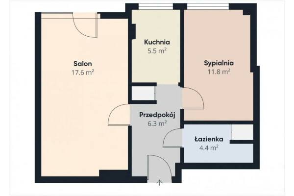 Warszawa, Mokot&oacute;w, Jana Sebastiana Bacha, Mokot&oacute;w Służew Jana Sebastiana Bacha⭐46m2 /2 pok  Balkon Metro / Winda